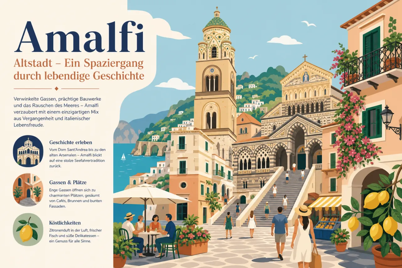 Amalfi Altstadt – Ein Spaziergang durch lebendige Geschichte