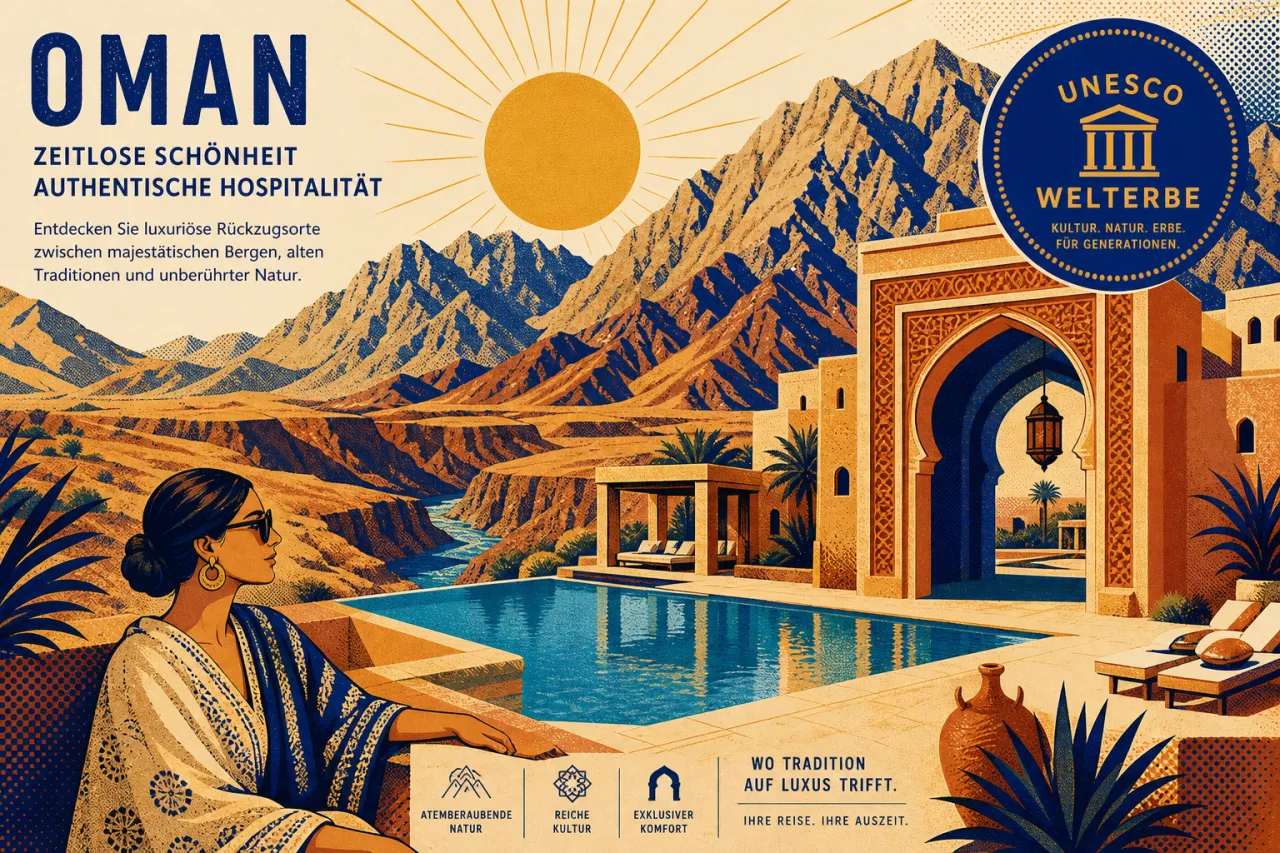 Aman und Oman: Luxus an UNESCO-Orten