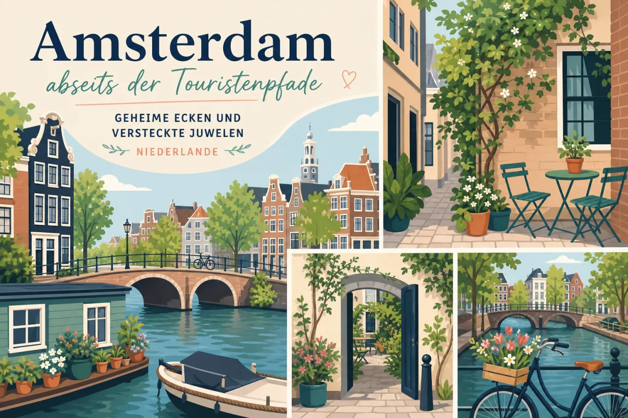 Amsterdam abseits der Touristenpfade — Geheime Ecken und versteckte Juwelen