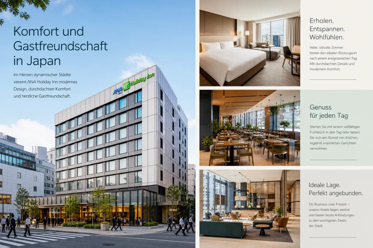 ANA Holiday Inn: Zwei neue Hotels in Japan