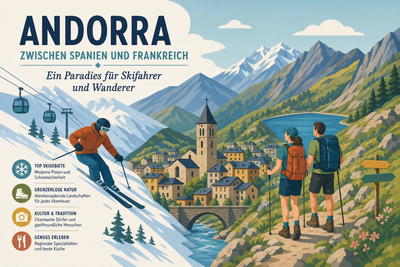 Andorra: Zwischen Spanien und Frankreich - Ein Paradies für Skifahrer und Wanderer