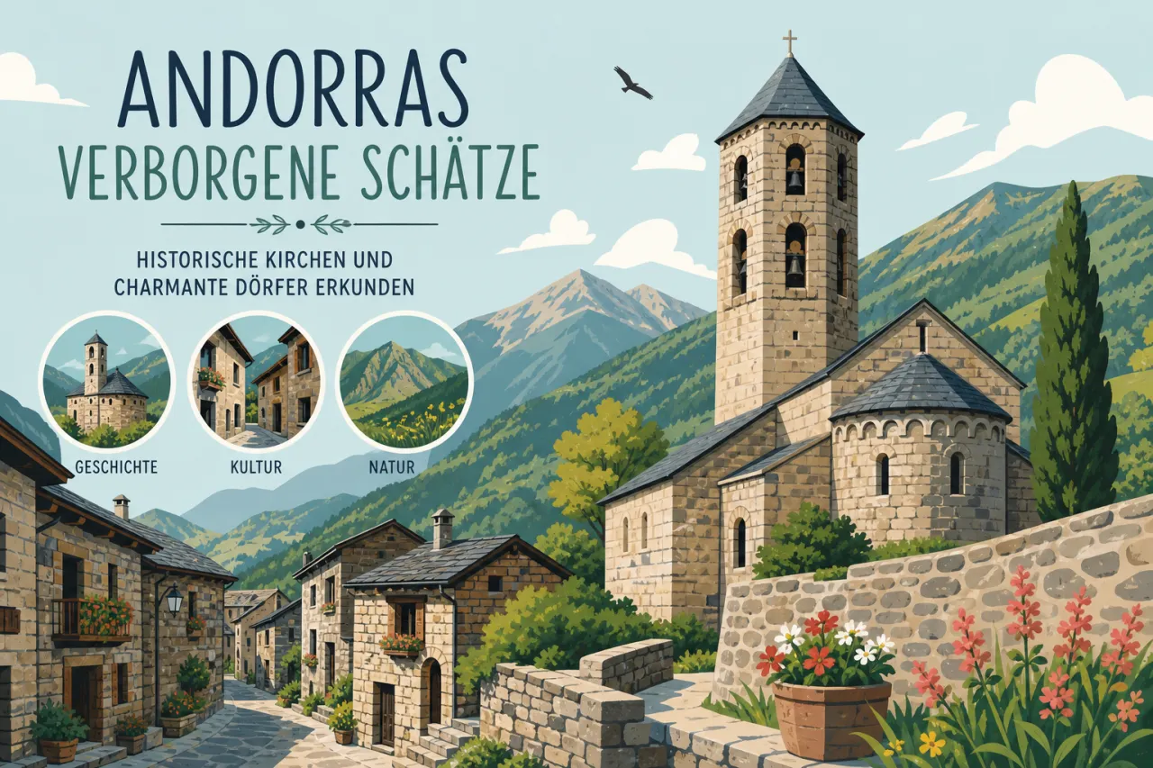 Andorras verborgene Schätze — Historische Kirchen und charmante Dörfer erkunden