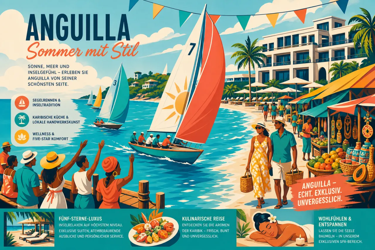 Anguilla im Sommer: Kultur, Boote, Feste im Four Seasons