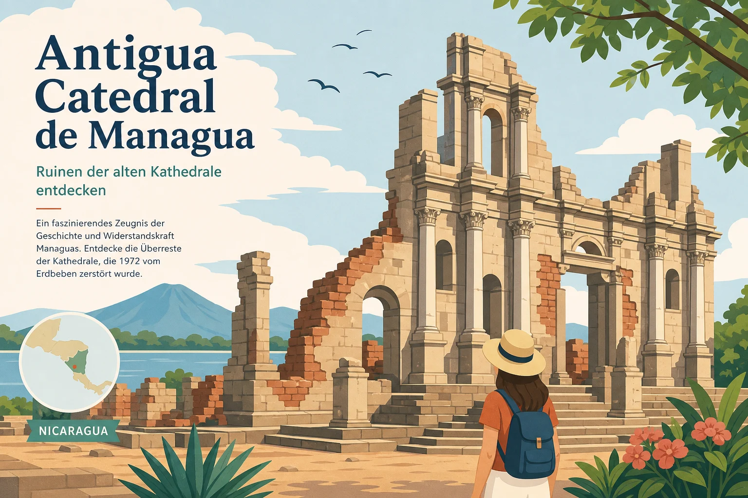Antigua Catedral de Managua: Ruinen der alten Kathedrale entdecken