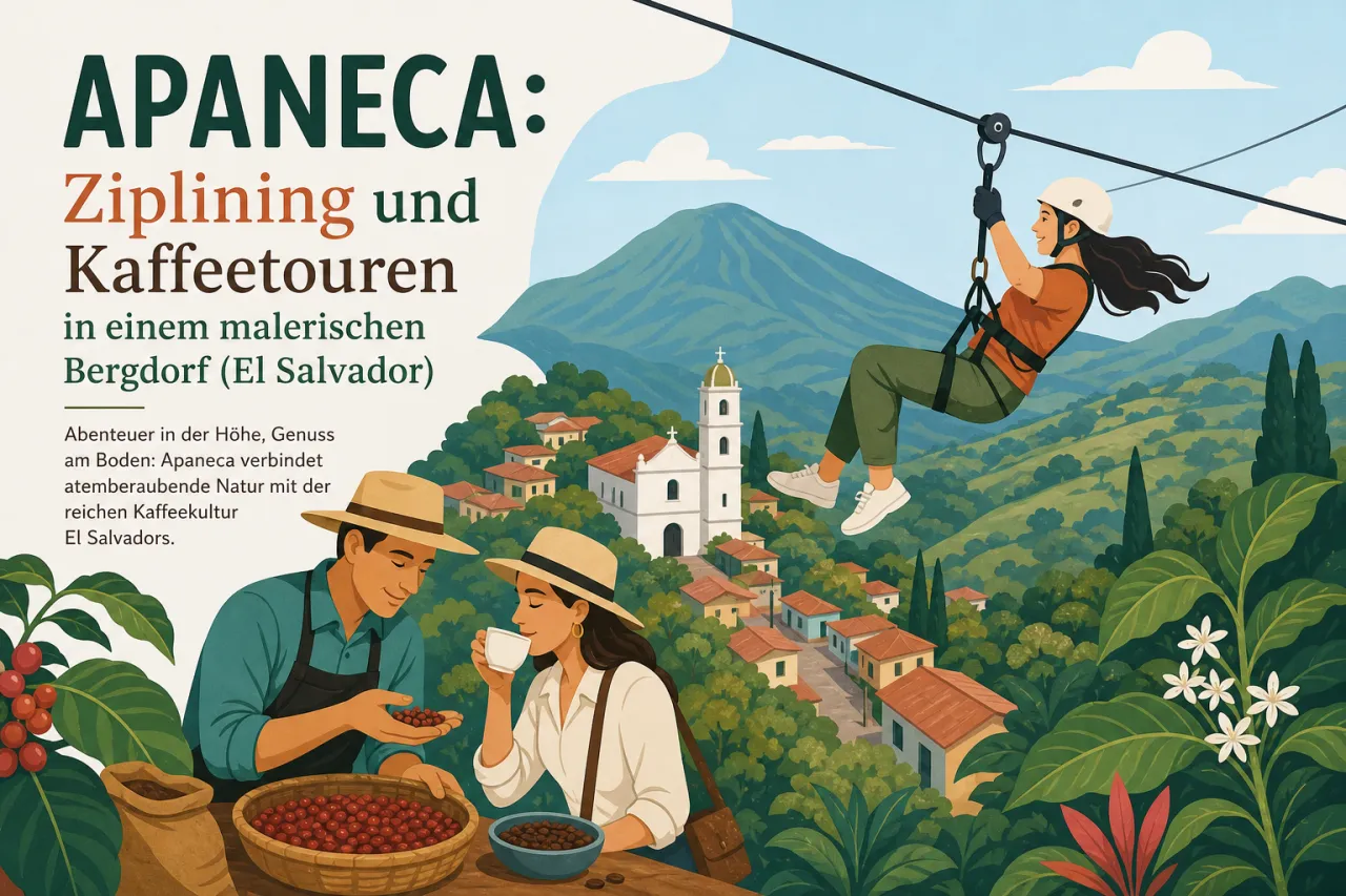 Apaneca: Ziplining und Kaffeetouren im Bergdorf von El Salvador