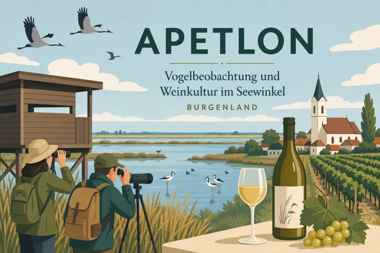 Apetlon: Vogelbeobachtung und Weinkultur im Seewinkel