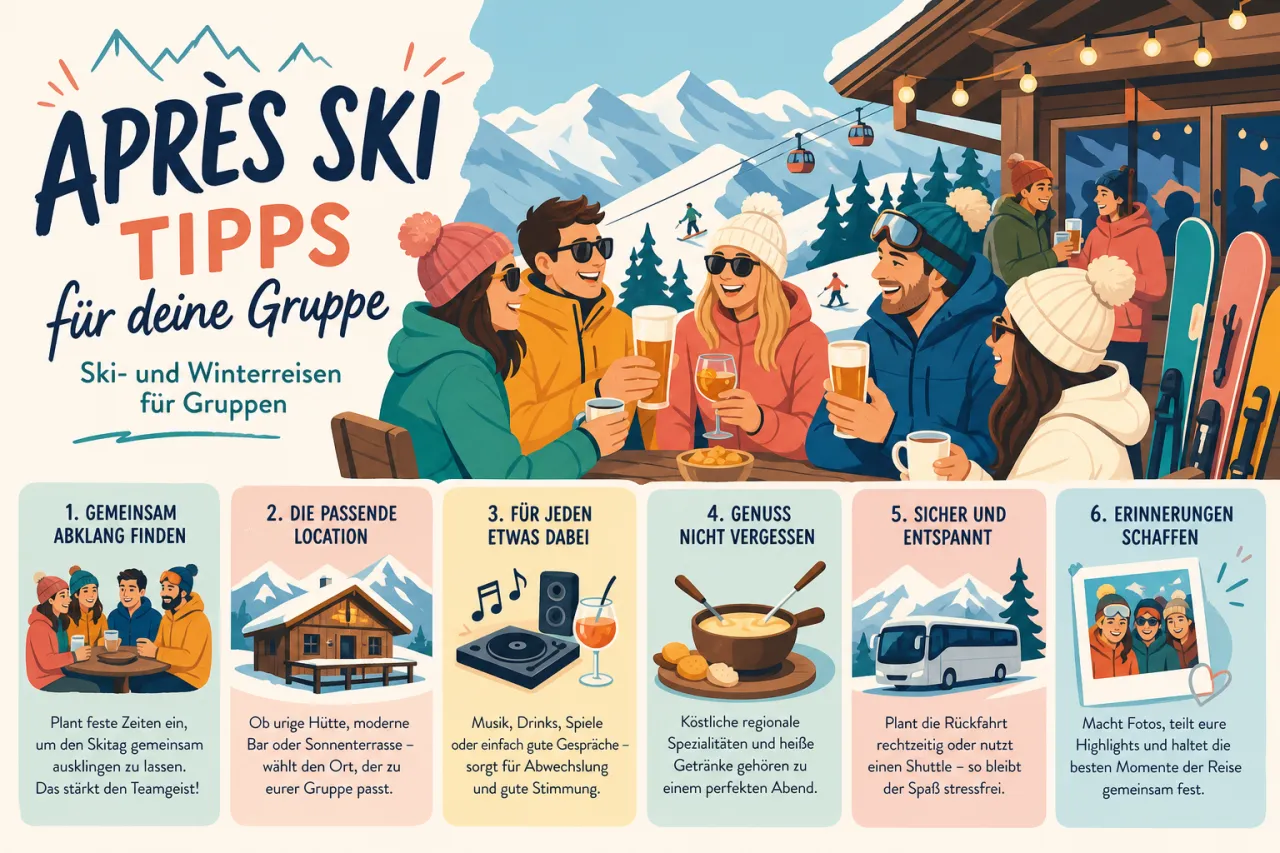 Après Ski Tipps für deine Gruppe