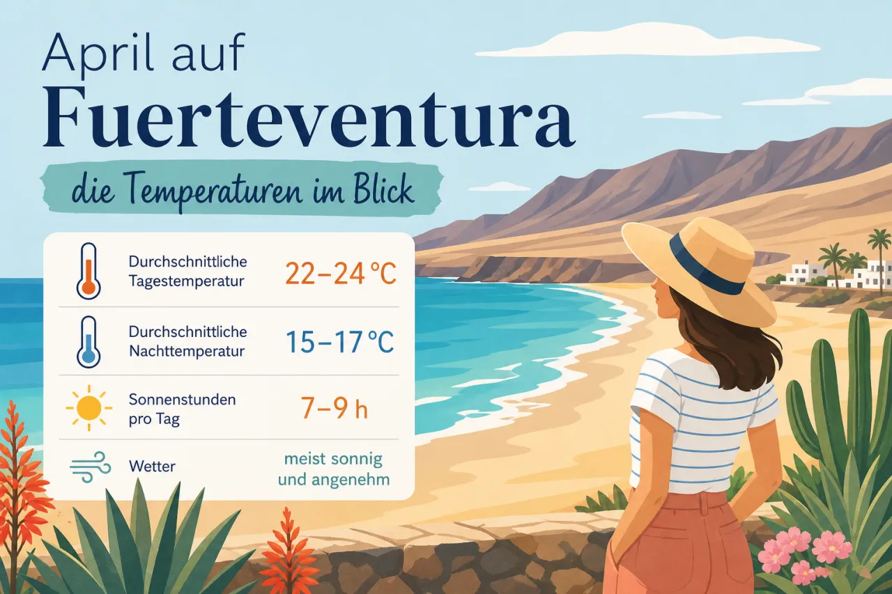 April auf Fuerteventura: Temperaturen, Wetter und Tipps für Deinen Urlaub