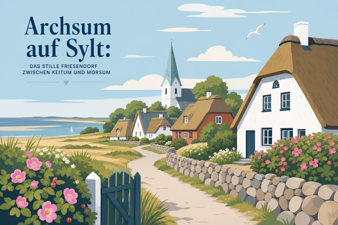 Archsum auf Sylt: das stille Friesendorf zwischen Keitum und Morsum