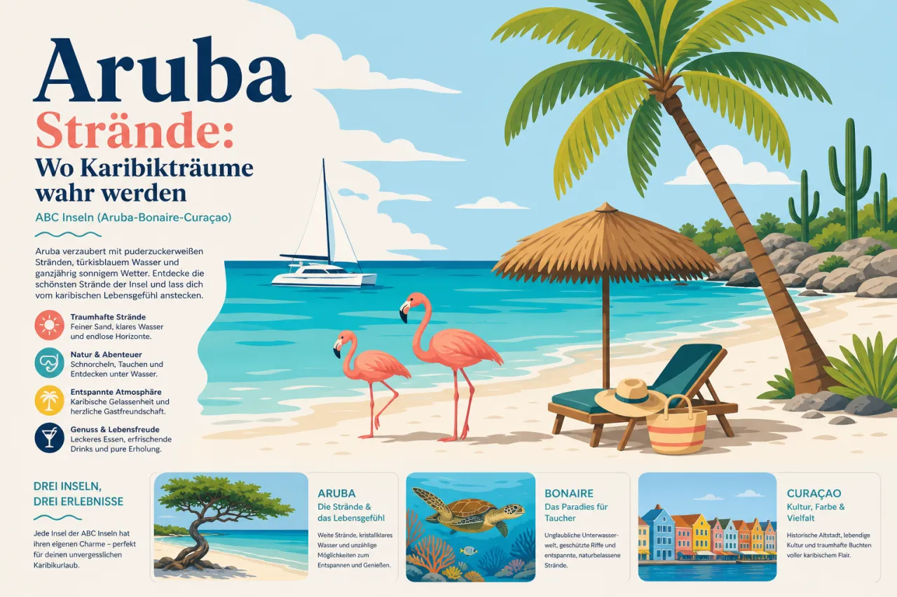 Aruba Strände: Wo Karibikträume wahr werden