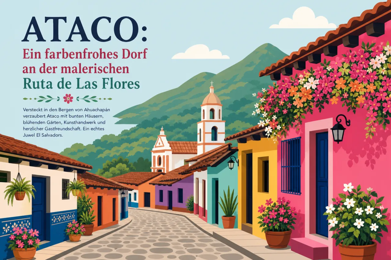 Ataco: Ein farbenfrohes Dorf an der Ruta de Las Flores