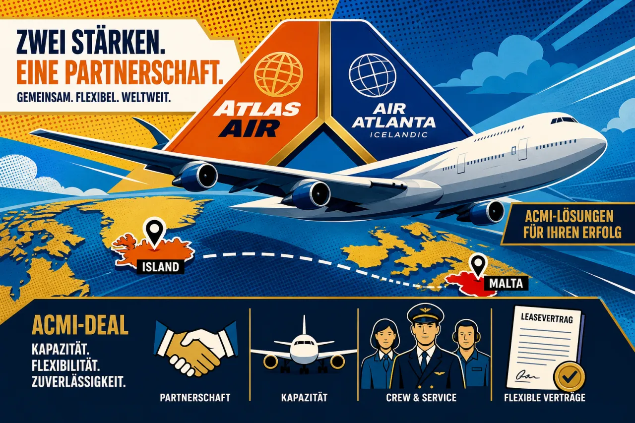 Atlas Air steigt bei Air Atlanta ein: Was der Deal bringt