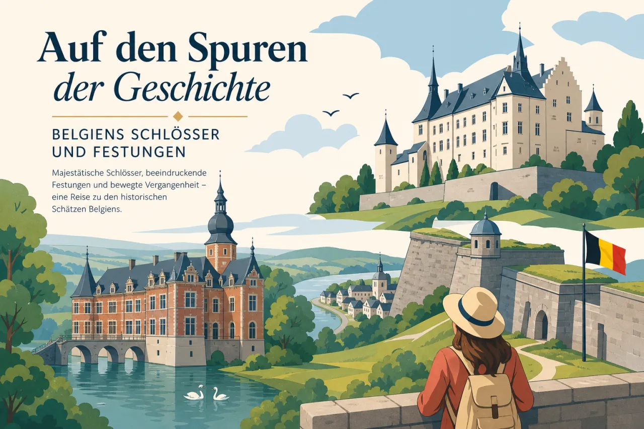 Auf den Spuren der Geschichte - Belgiens Schlösser und Festungen