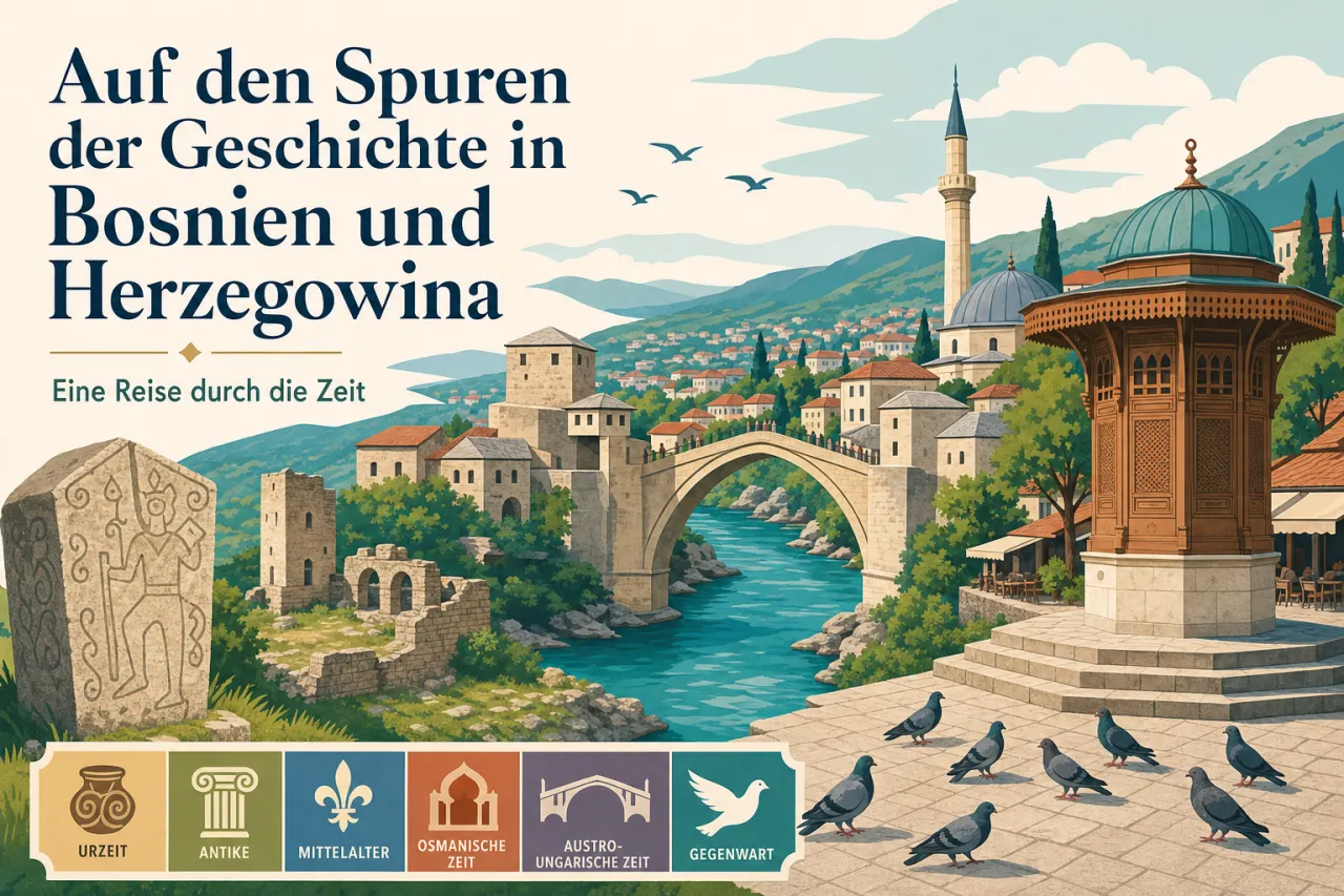 Auf den Spuren der Geschichte in Bosnien und Herzegowina — Eine Reise durch die Zeit