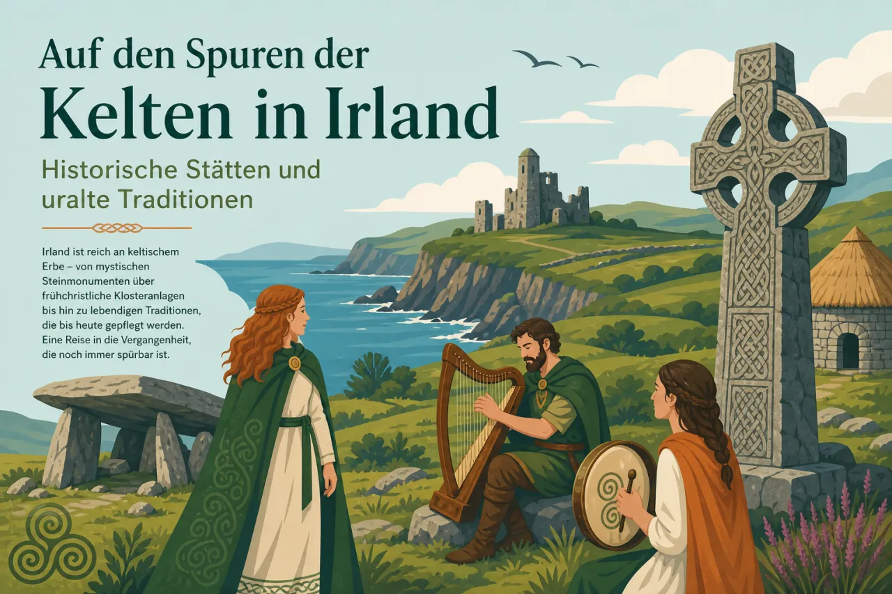Auf den Spuren der Kelten in Irland — Historische Stätten und uralte Traditionen