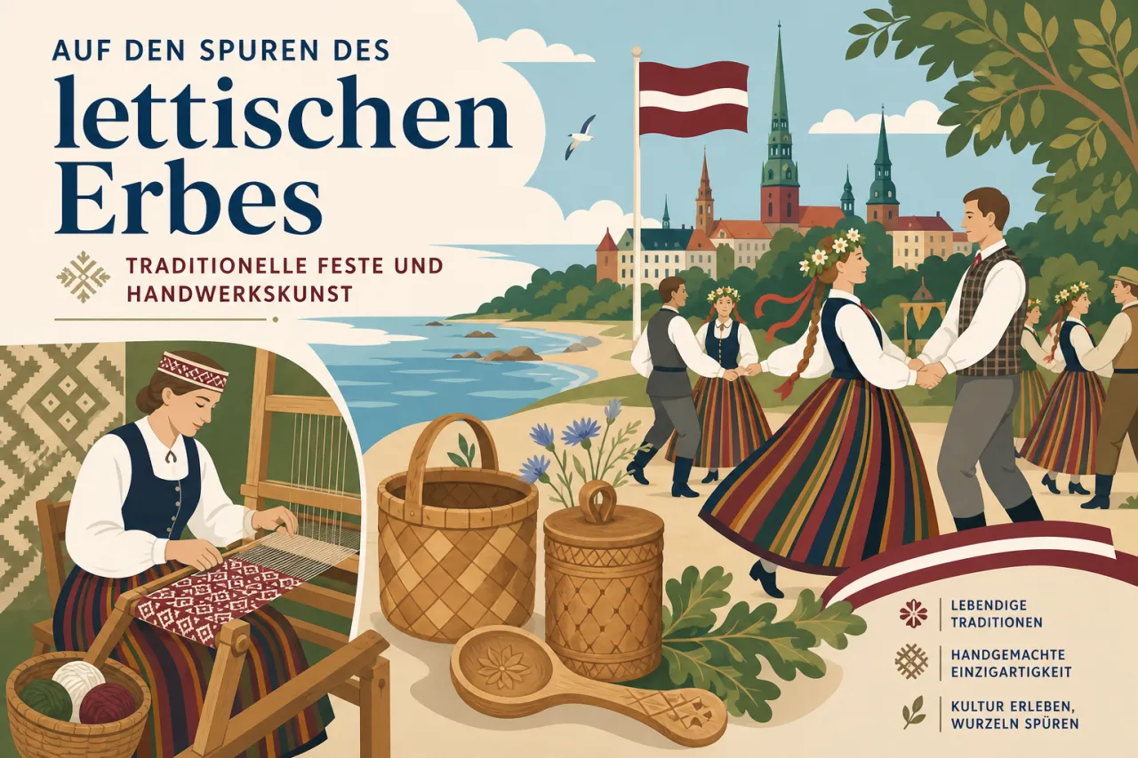 Auf den Spuren des lettischen Erbes — Traditionelle Feste und Handwerkskunst