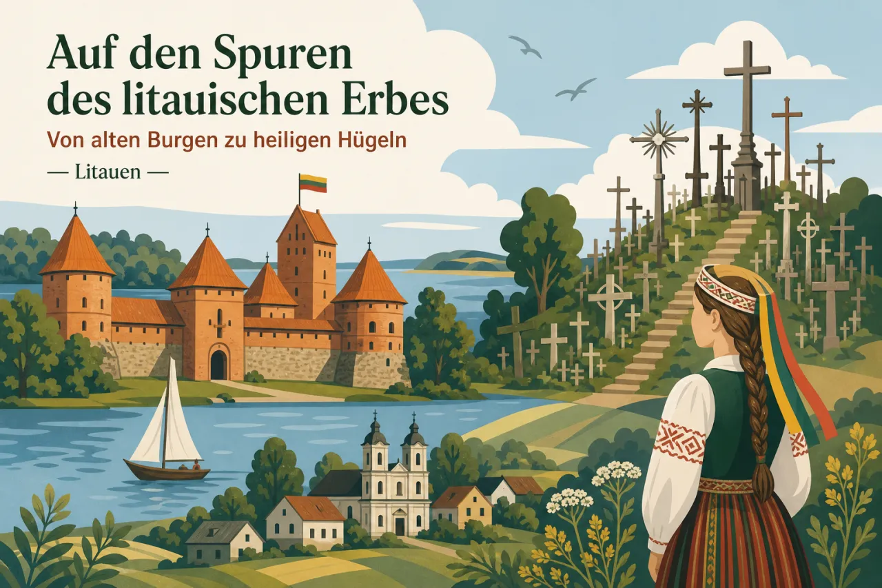 Auf den Spuren des litauischen Erbes - Von alten Burgen zu heiligen Hügeln