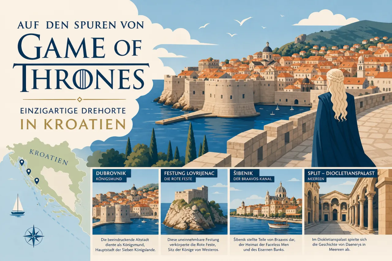 Auf den Spuren von Game of Thrones — Einzigartige Drehorte in Kroatien