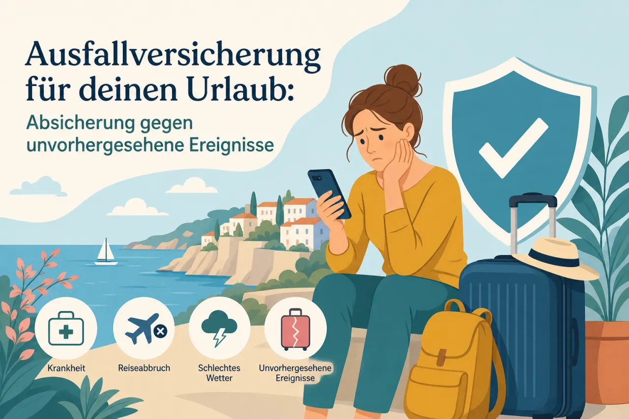 Ausfallversicherung für deinen Urlaub: Absicherung gegen unvorhergesehene Ereignisse
