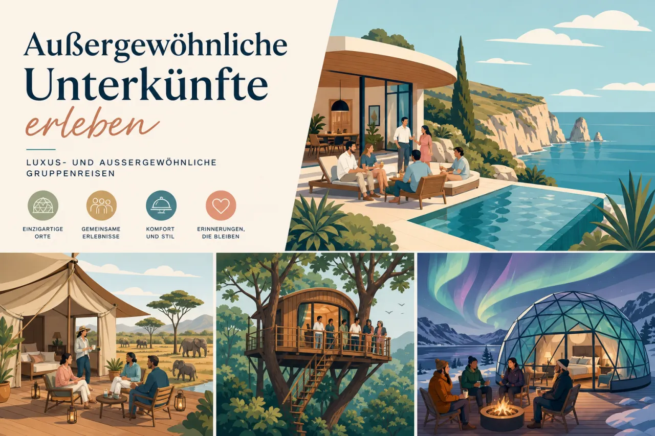 Außergewöhnliche Unterkünfte erleben
