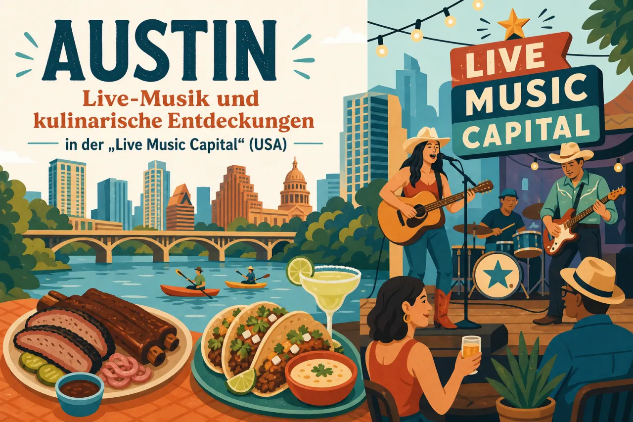 Austin: Live-Musik und kulinarische Entdeckungen in der „Live Music Capital“