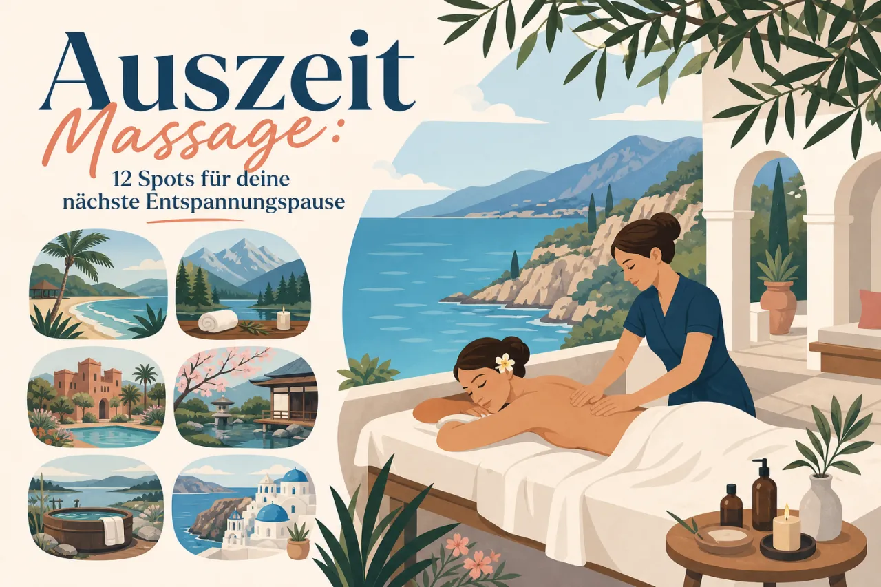 Auszeit Massage: 12 Spots für die beste Entspannung deines Lebens