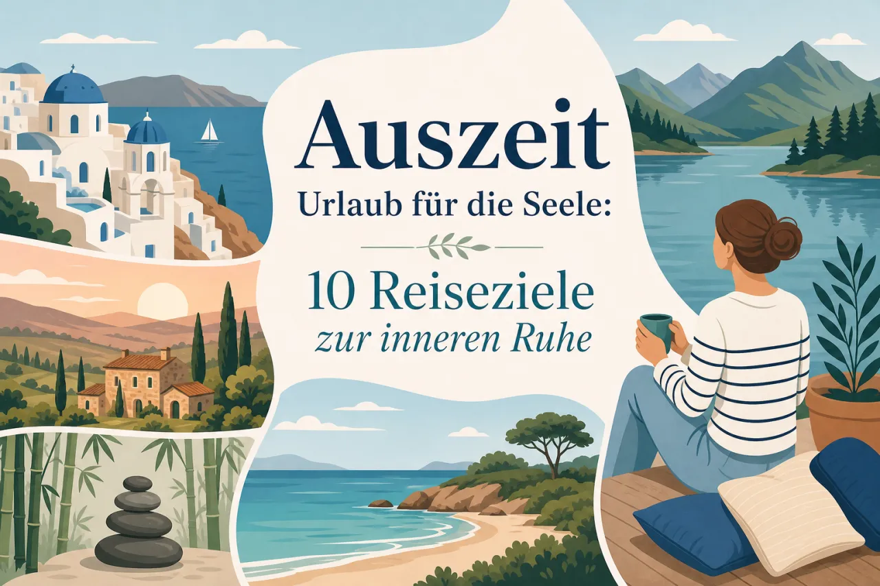 Auszeit Urlaub für die Seele: 10 Reiseziele zur inneren Ruhe