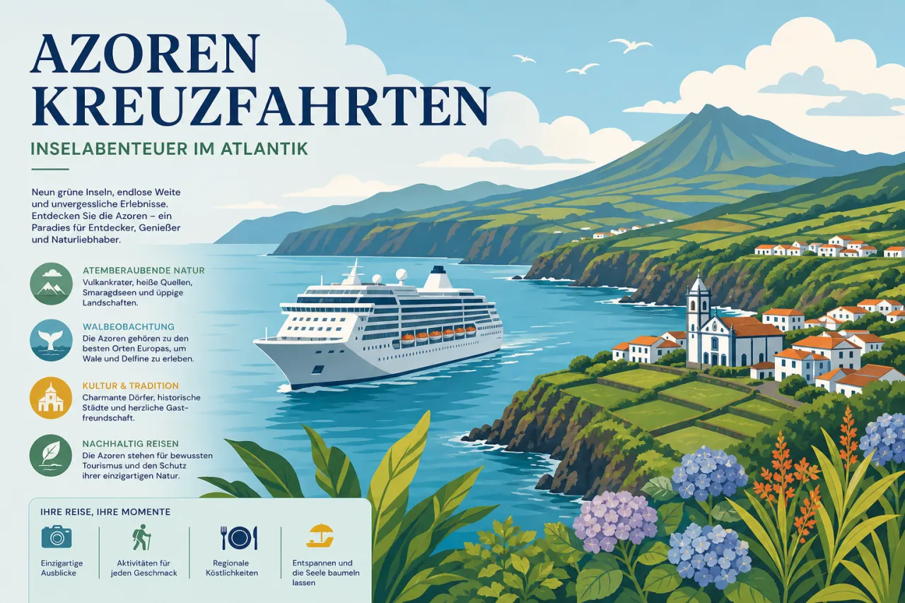 Azoren Kreuzfahrten: Inselabenteuer im Atlantik