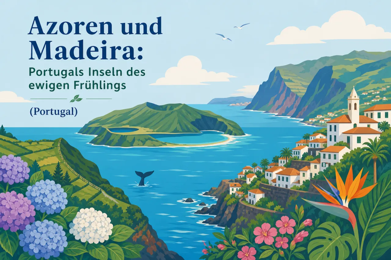 Azoren und Madeira - Portugals Inseln des ewigen Frühlings