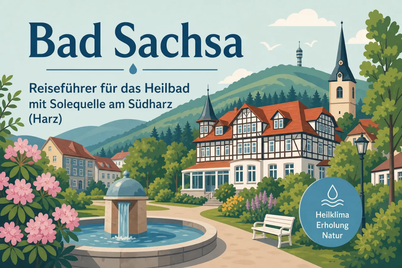 Bad Sachsa: Reiseführer für das Heilbad mit Solequelle am Südharz
