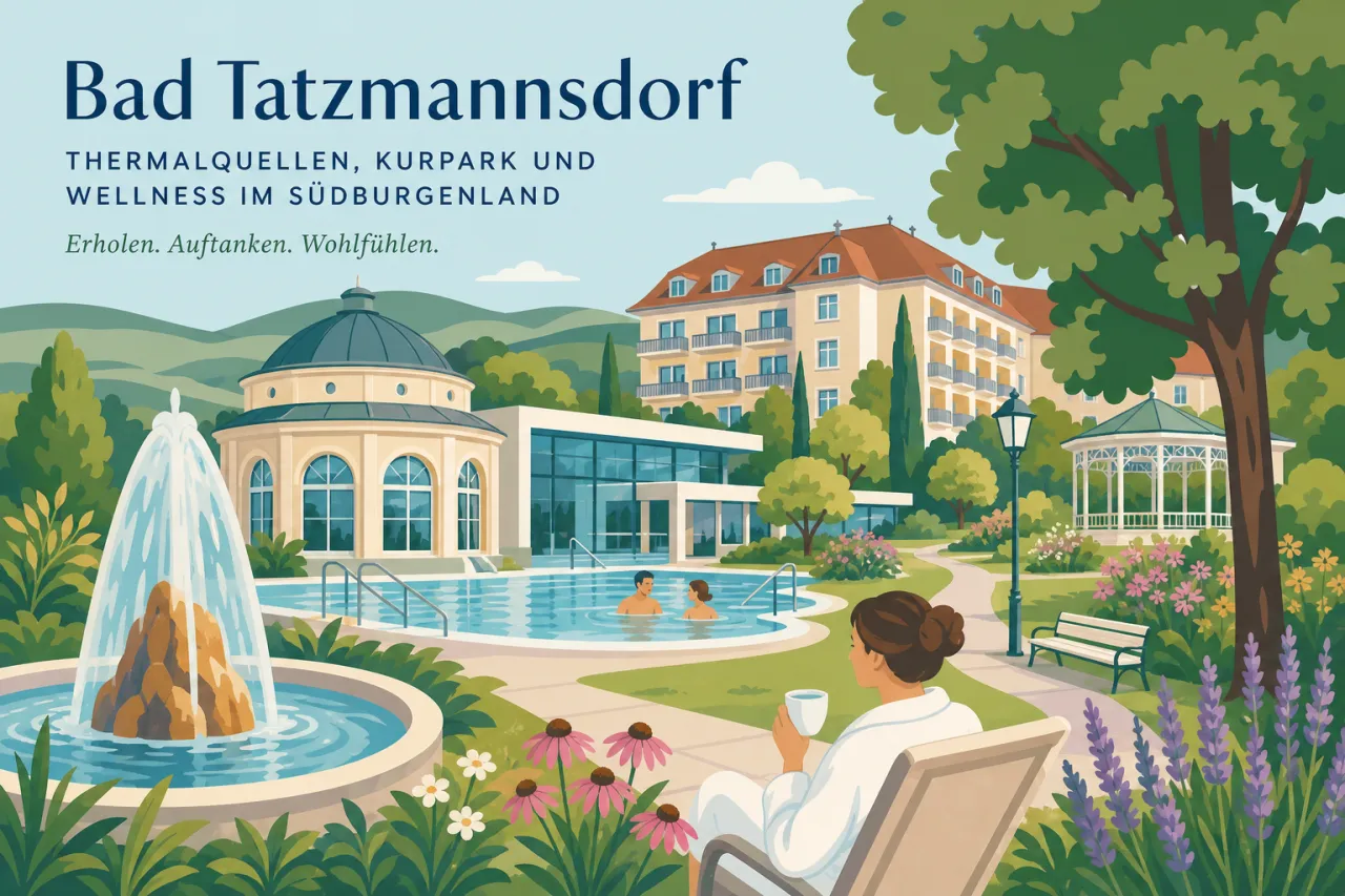 Bad Tatzmannsdorf: Thermalquellen, Kurpark und Wellness im Südburgenland