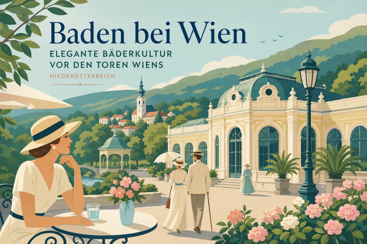Baden bei Wien: Elegante Bäderkultur vor den Toren Wiens