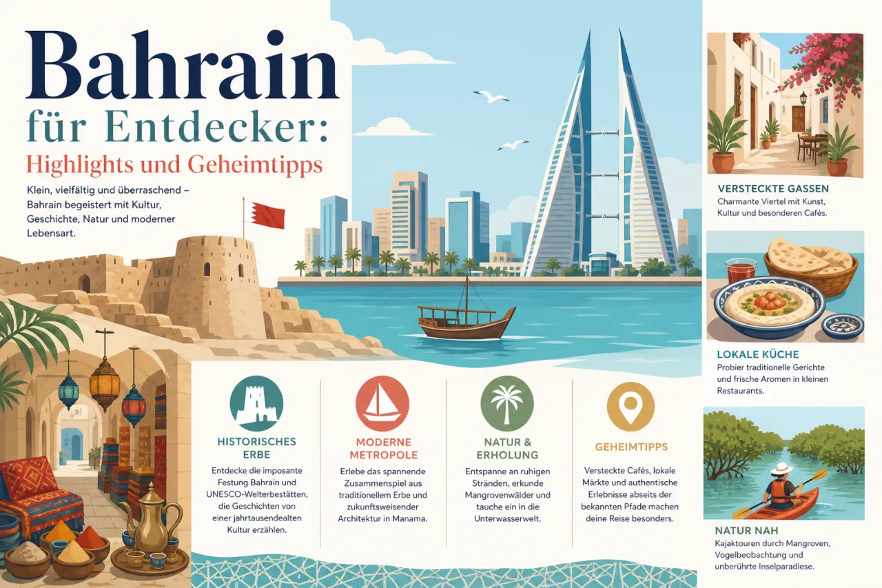 Bahrain für Entdecker: Highlights und Geheimtipps