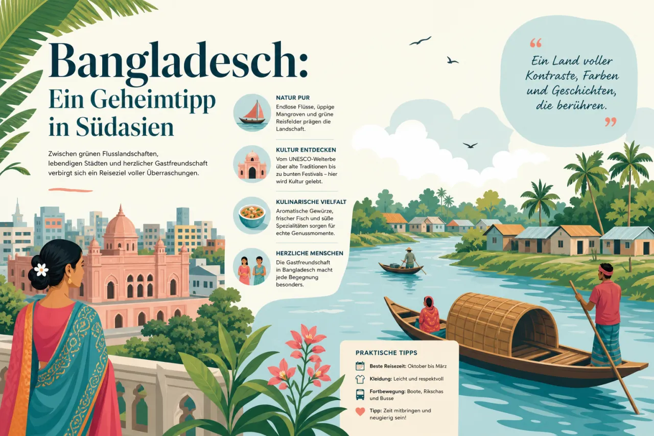 Bangladesch: Ein Geheimtipp in Südasien