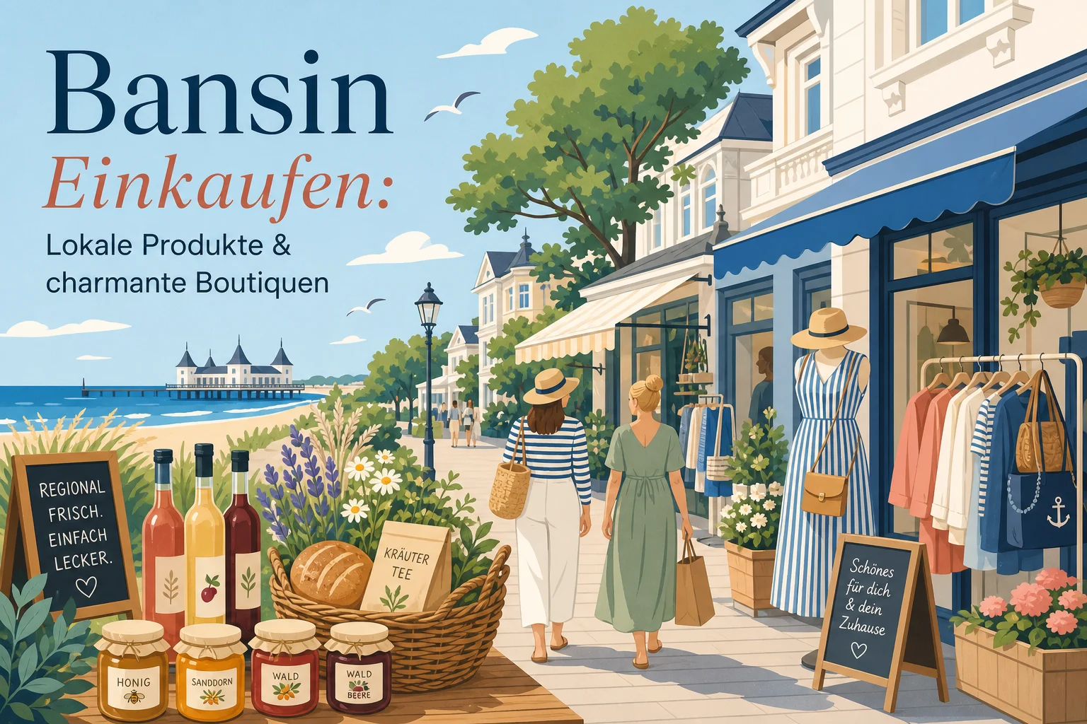 Bansin Einkaufen: Lokale Produkte & charmante Boutiquen