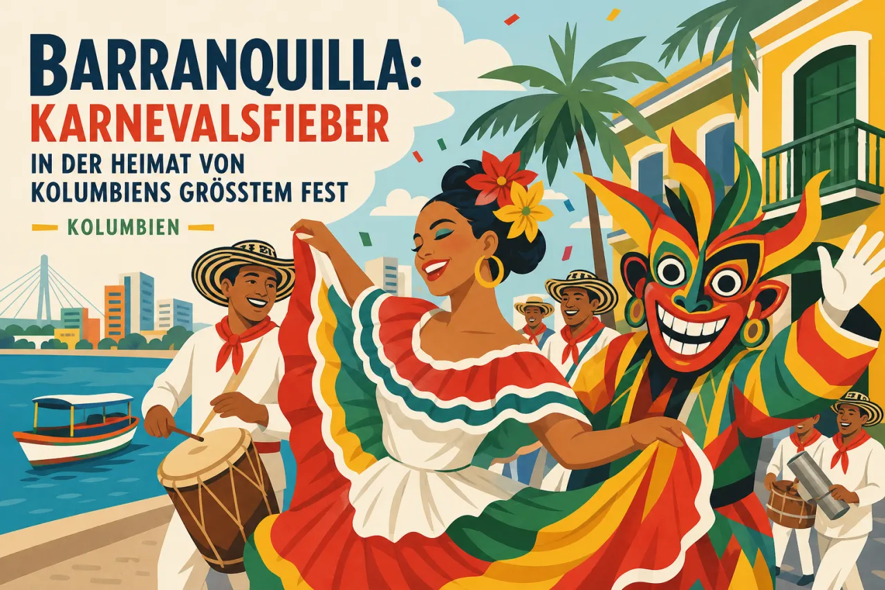 Barranquilla: Karnevalsfieber in der Heimat von Kolumbiens größtem Fest