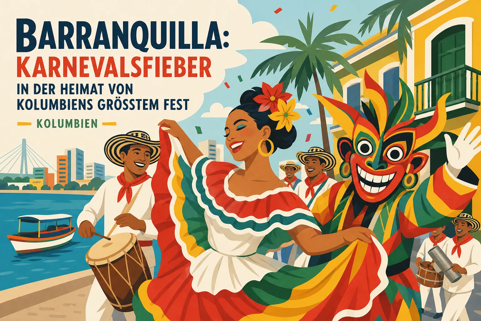 Barranquilla: Karnevalsfieber in der Heimat von Kolumbiens großem Fest