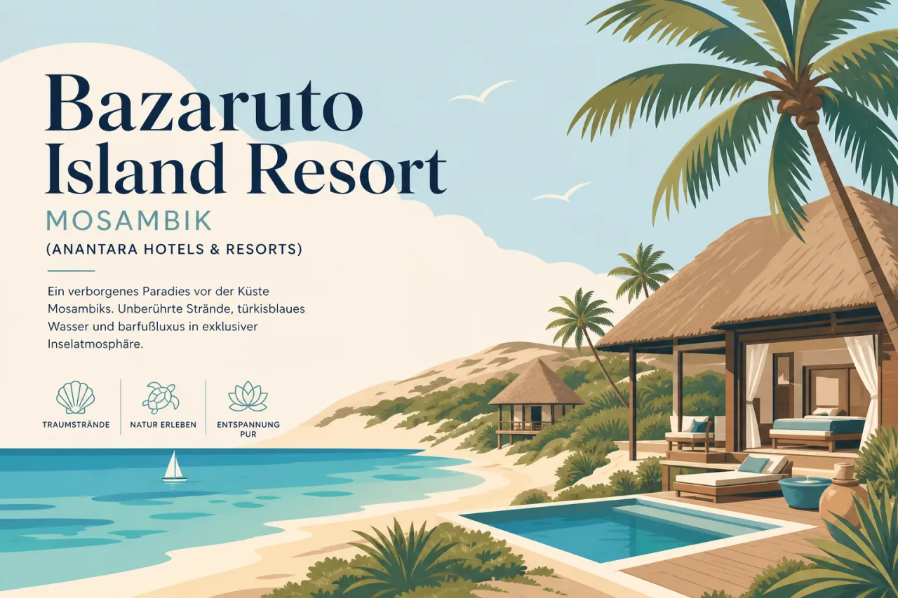 Bazaruto Island Resort - Mosambik (Anantara Hotels & Resorts)