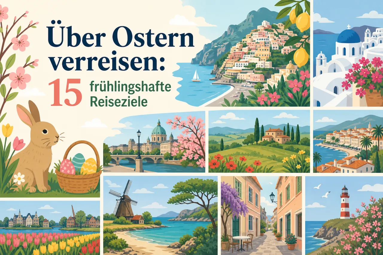 Über Ostern verreisen: 15 frühlingshafte Reiseziele