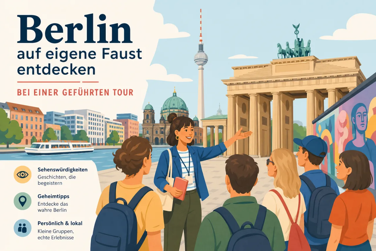 Berlin auf eigene Faust entdecken bei einer geführten Tour