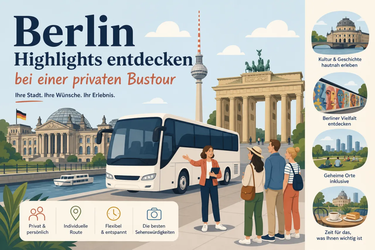 Berlin Highlights entdecken bei einer privaten Bustour