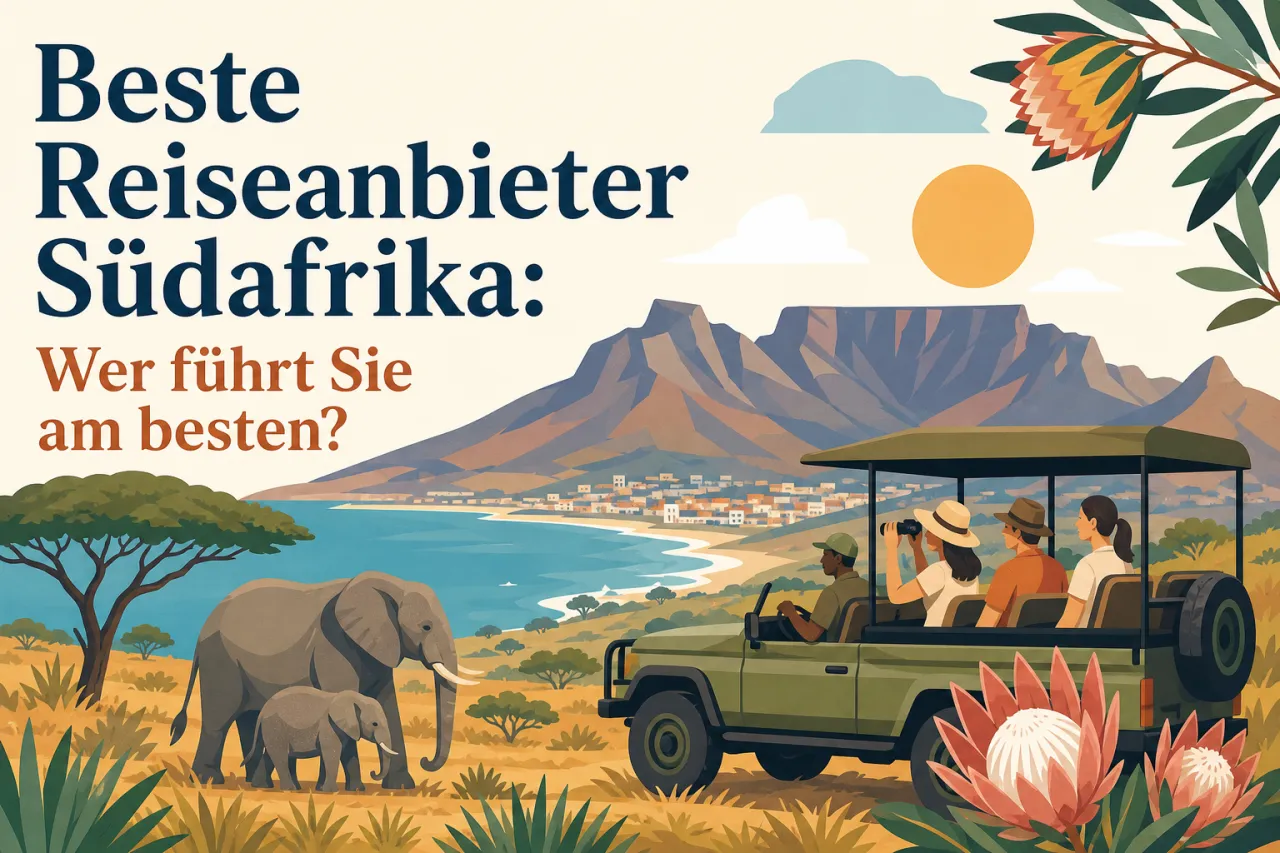 Beste Reiseanbieter Südafrika: Wer führt Sie am besten?