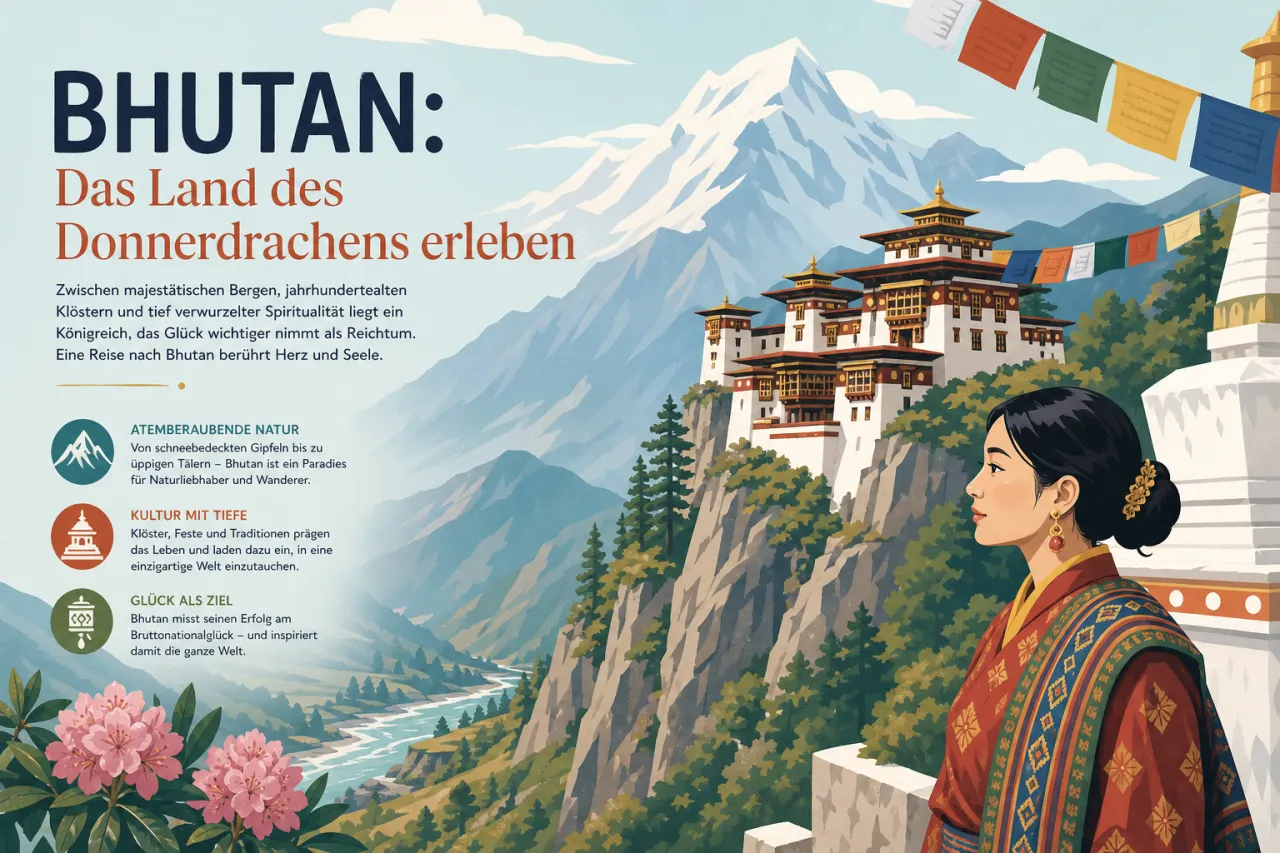 Bhutan: Das Land des Donnerdrachens erleben