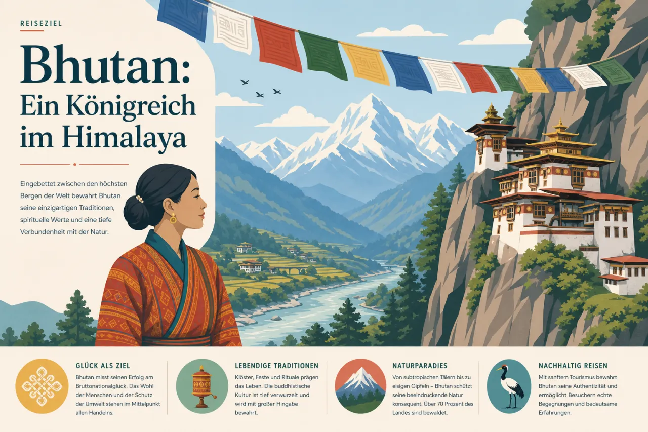 Bhutan: Ein Königreich im Himalaya