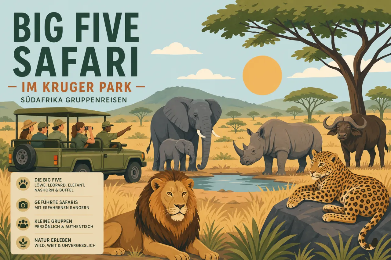 Big Five Safari im Kruger Park