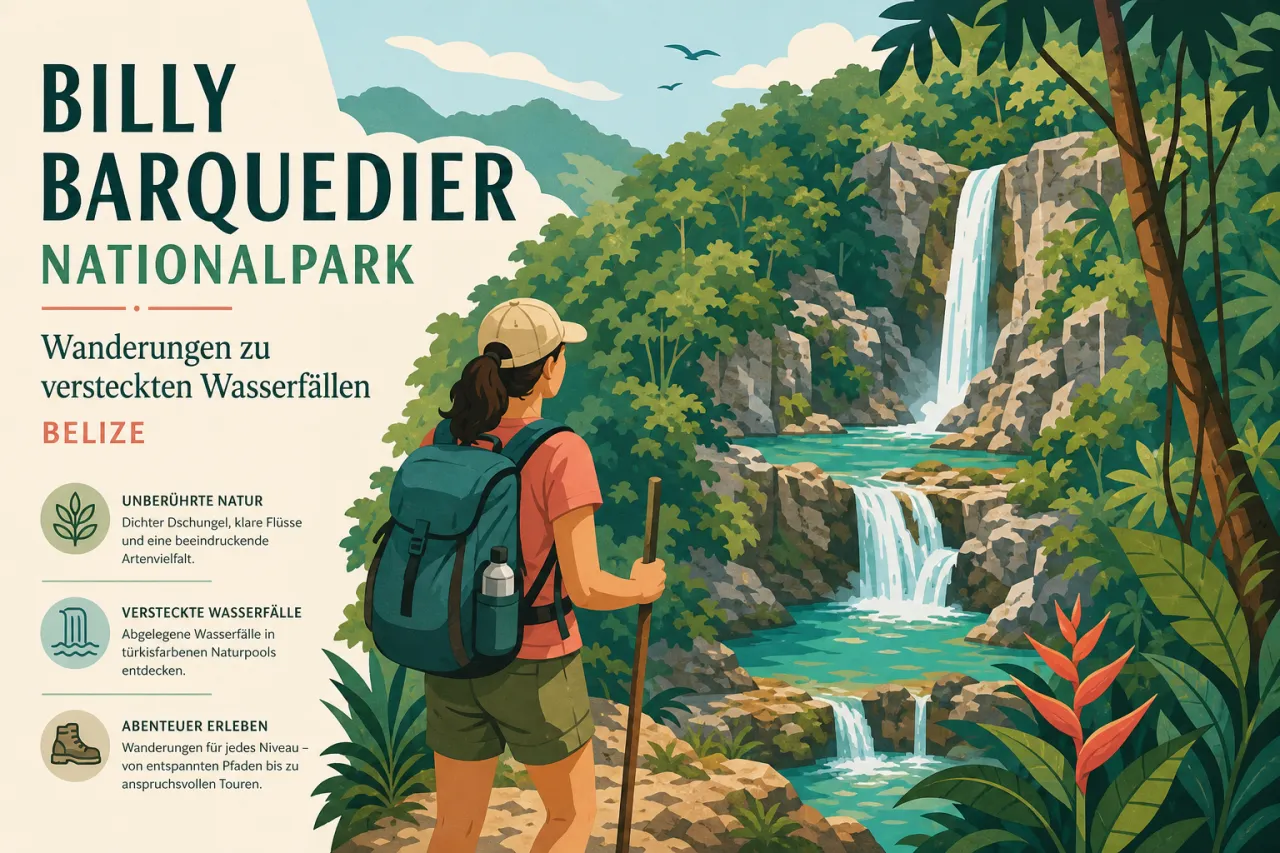 Billy Barquedier Nationalpark: Wanderungen zu versteckten Wasserfällen