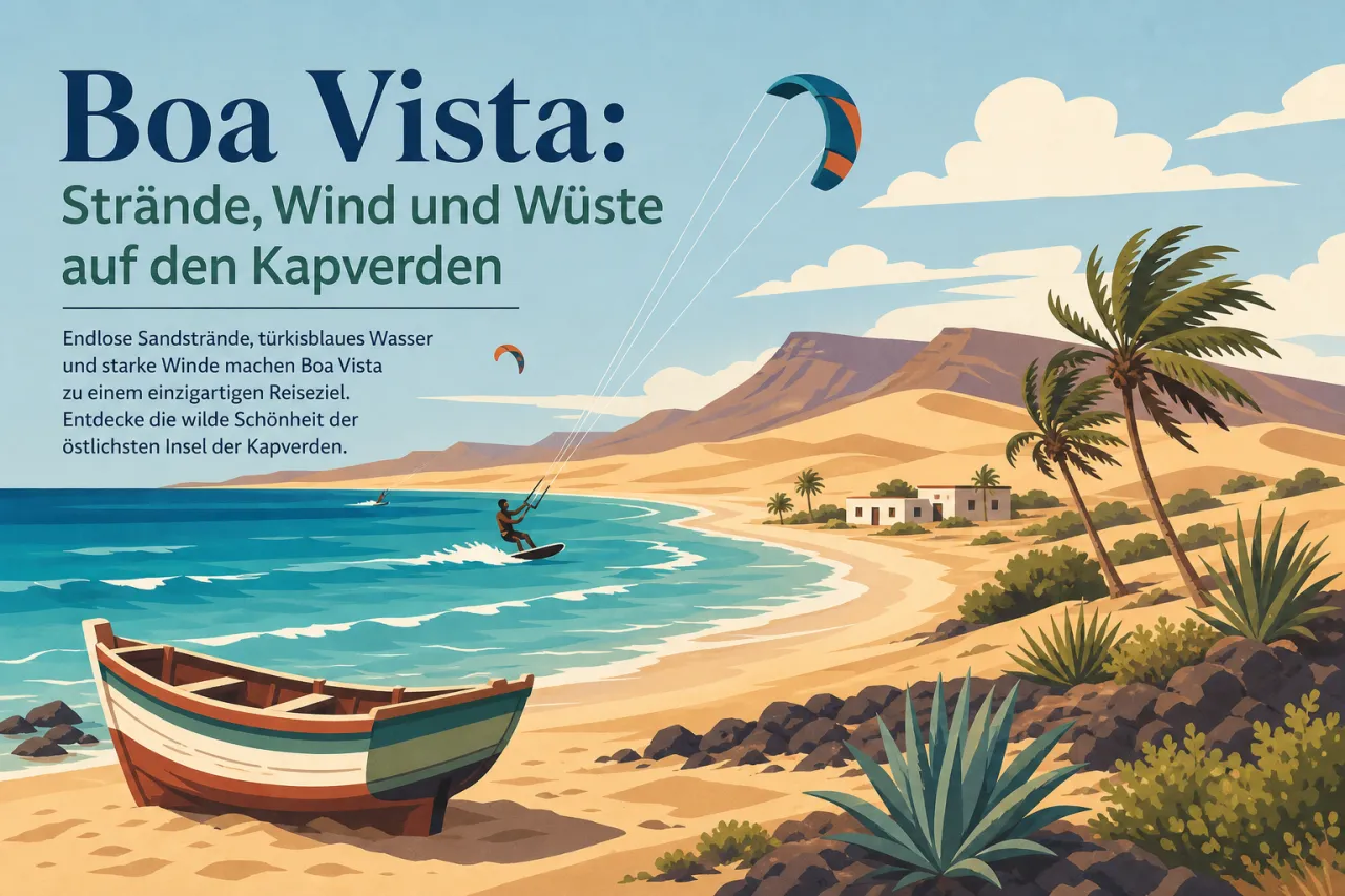 Boa Vista: Strände, Wind und Wüste auf den Kapverden
