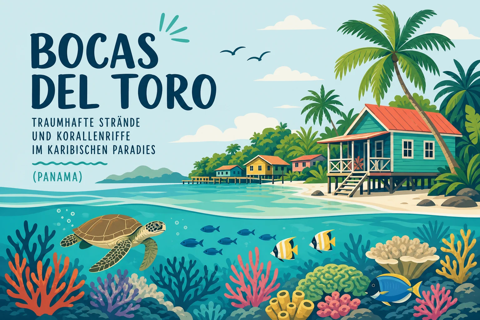 Bocas del Toro: Strände, Riffe und Inselhopping in Panama
