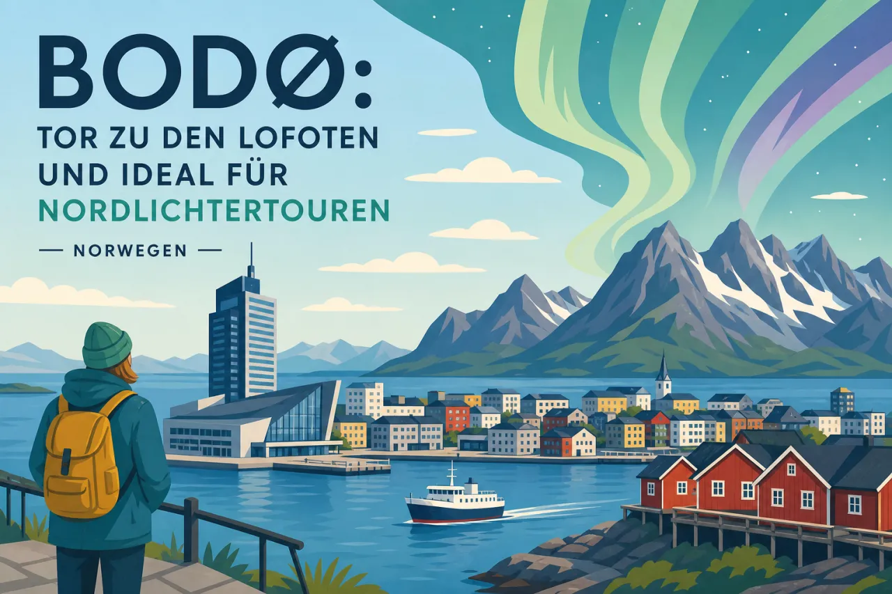 Bodø: Tor zu den Lofoten und ideal für Nordlichtertouren