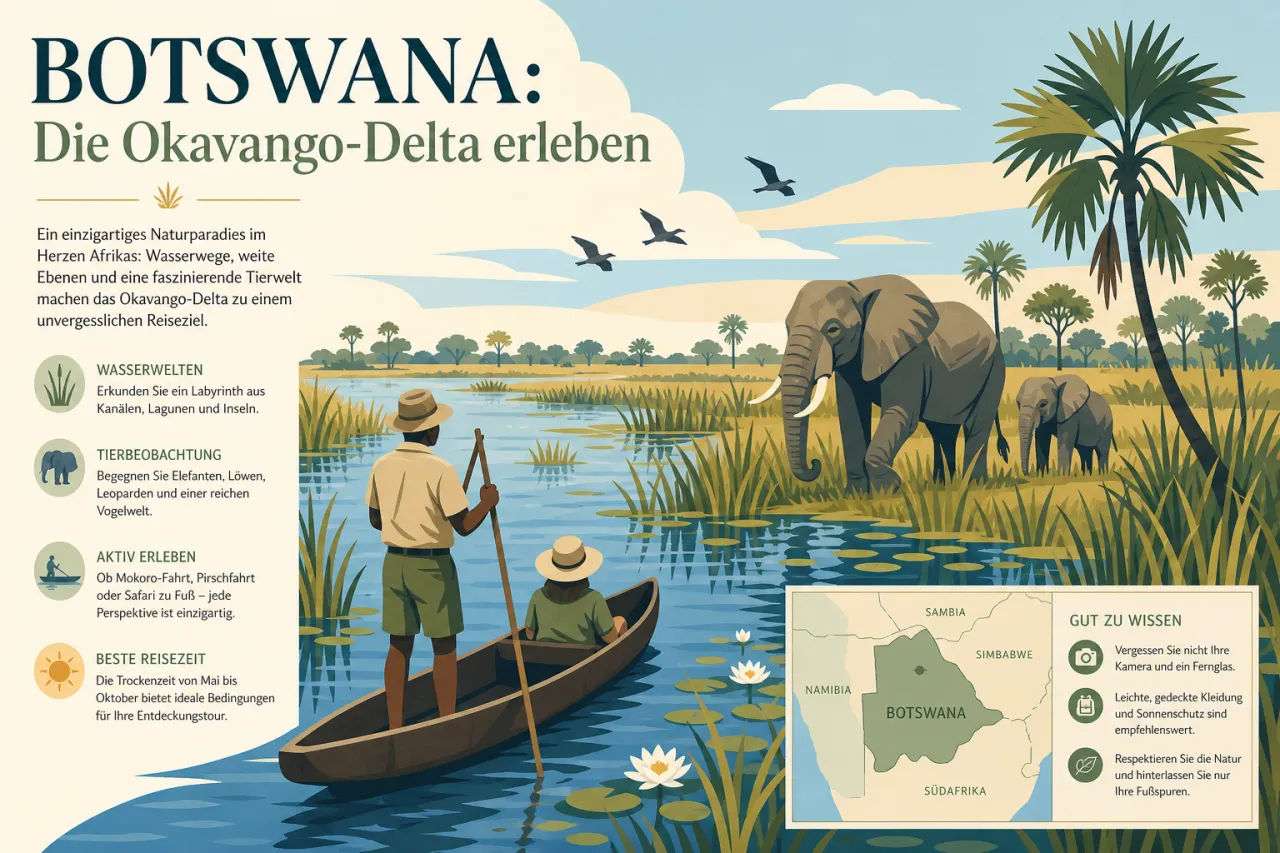 Botswana: Das Okavango-Delta erleben
